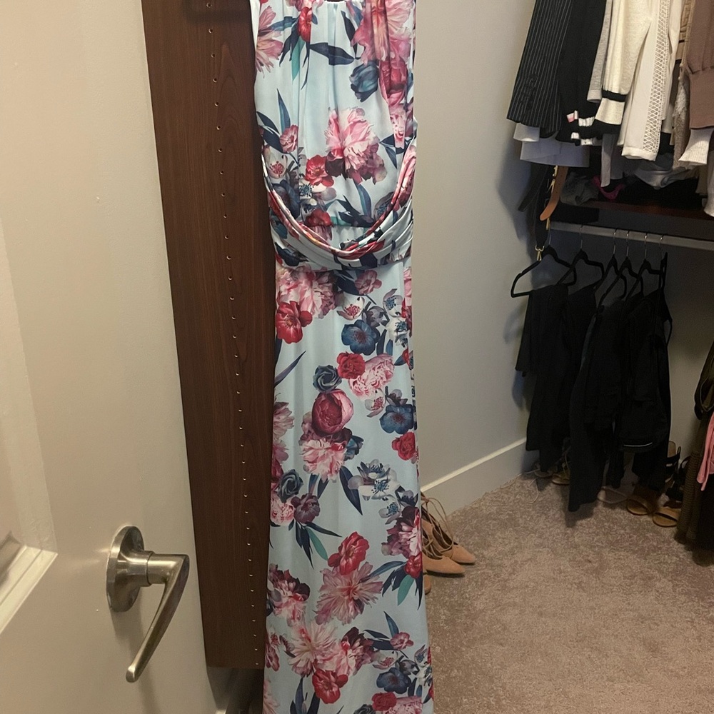Adrianna Papell Floral Maxi Dress